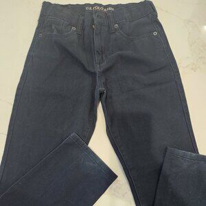 Polo Black Pants Boys 10